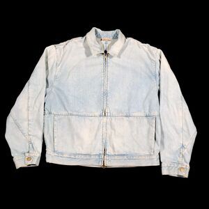 Fear of God 8th Collection Denim Chore Jacket Light Indigo Size Large L B34